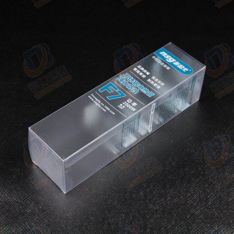 Processing Color Printed Pvc Transparent Box Wholesale Pet Plastic Packaging Box Pp Printed Plastic Box Rectangular Folding Box