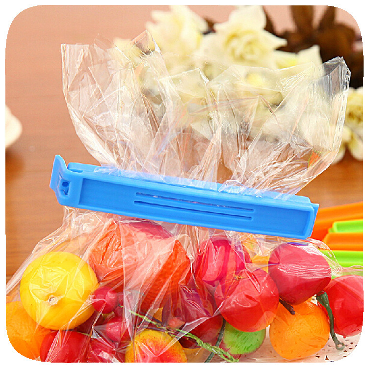 Plastic sealing clip tea clip food preservation snack bag moisture-proof sealing clip 11cm gift manufacturer