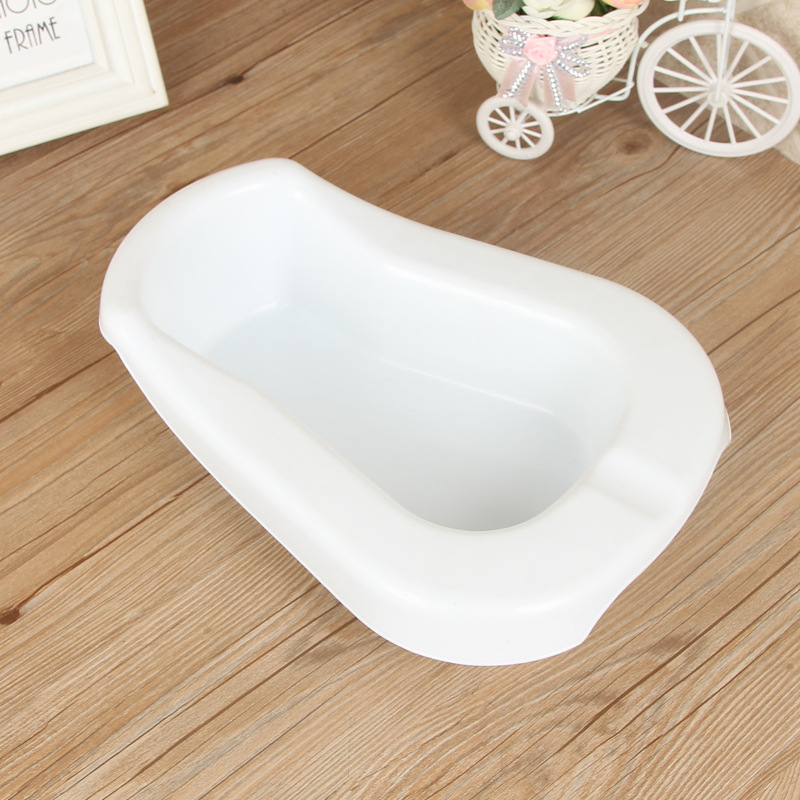 Новая пластиковая туалетная чаша для лежачих больных, унисекс, для пожилых людей