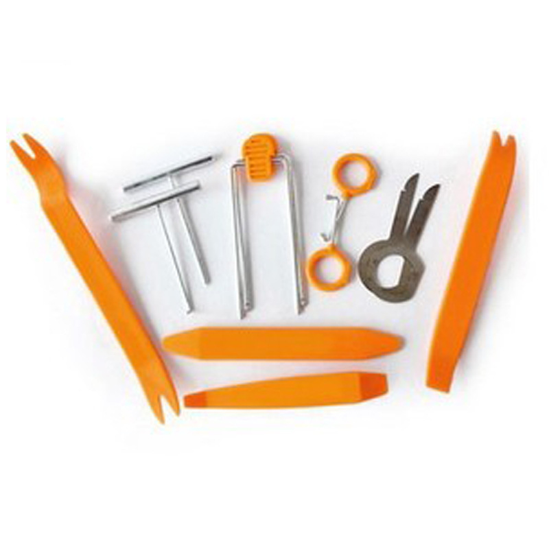 Car Audio Disassembly and Assembly Tools 12-Piece Set Car Interior Disassembly Door Panel Modification Tool Pry Bar Rocker 4-Piece Set