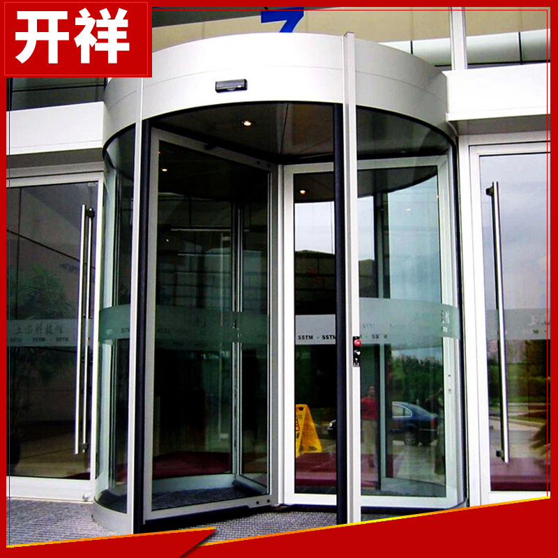 Manufacturers Shandong three-wing induction revolving door three-wing automatic revolving door revolving door induction door