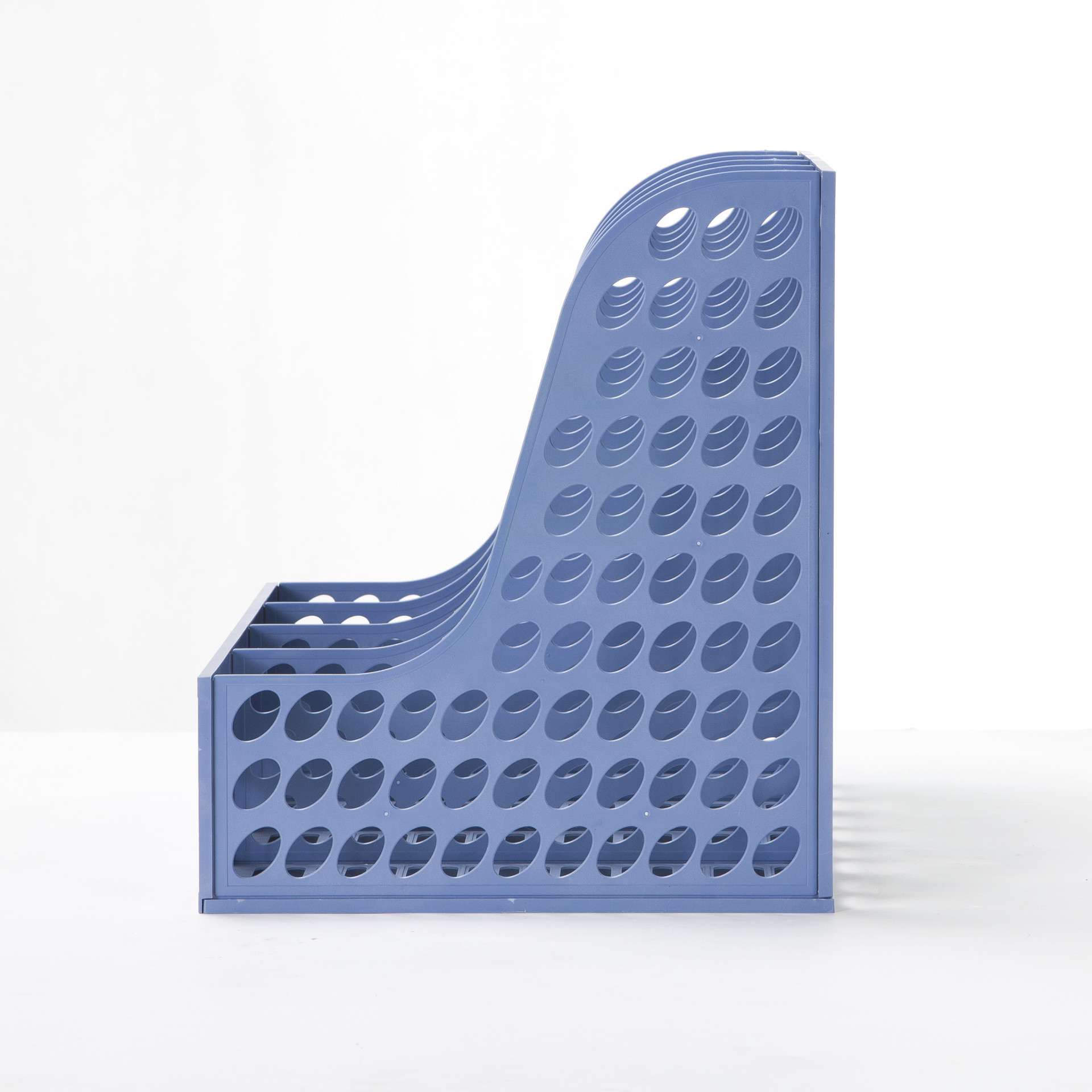 Yuefu quadruple File frame plastic data rack desktop storage frame storage file bar Office supplies wholesale