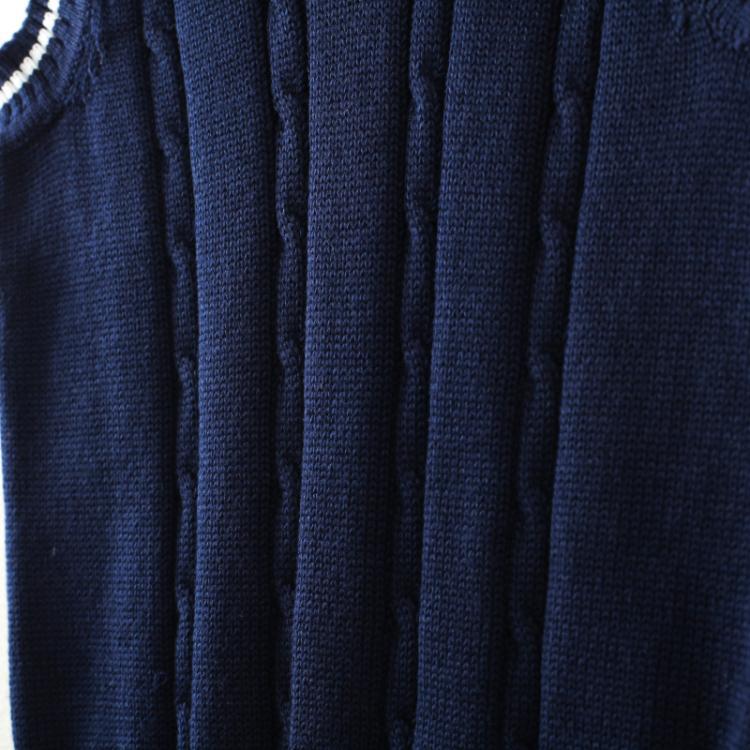 Japanese Style Preppy Style Jk Uniform Knitwear Vest Korean Style Pullover Student Sleeveless V Neck Knitted Vest Knitwear