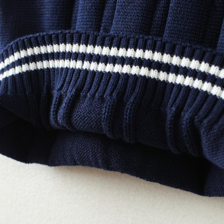 Japanese Style Preppy Style Jk Uniform Knitwear Vest Korean Style Pullover Student Sleeveless V Neck Knitted Vest Knitwear