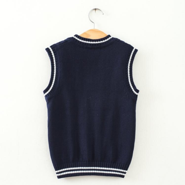 Japanese Style Preppy Style Jk Uniform Knitwear Vest Korean Style Pullover Student Sleeveless V Neck Knitted Vest Knitwear