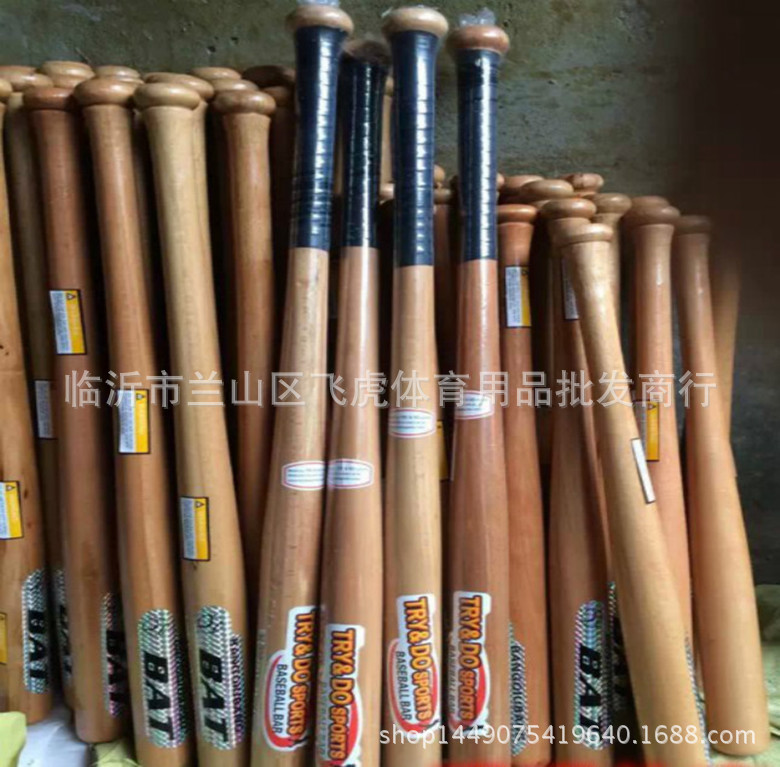 Solid wood baseball bat hard Miscellaneous wood baseball bat solid wood baseball bat car safety Family Protection baseball bat