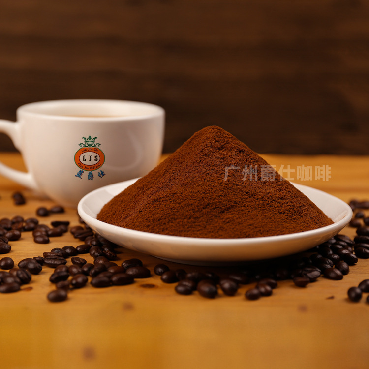 Coffee Factory hot sale BS-2 Brazil Arabica Bean coffee powder instant raw material 25kg/box sweet and smooth