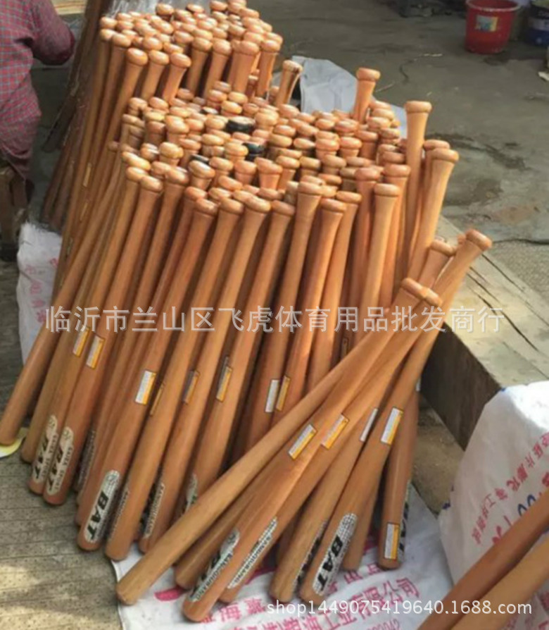 Solid wood baseball bat hard Miscellaneous wood baseball bat solid wood baseball bat car safety Family Protection baseball bat
