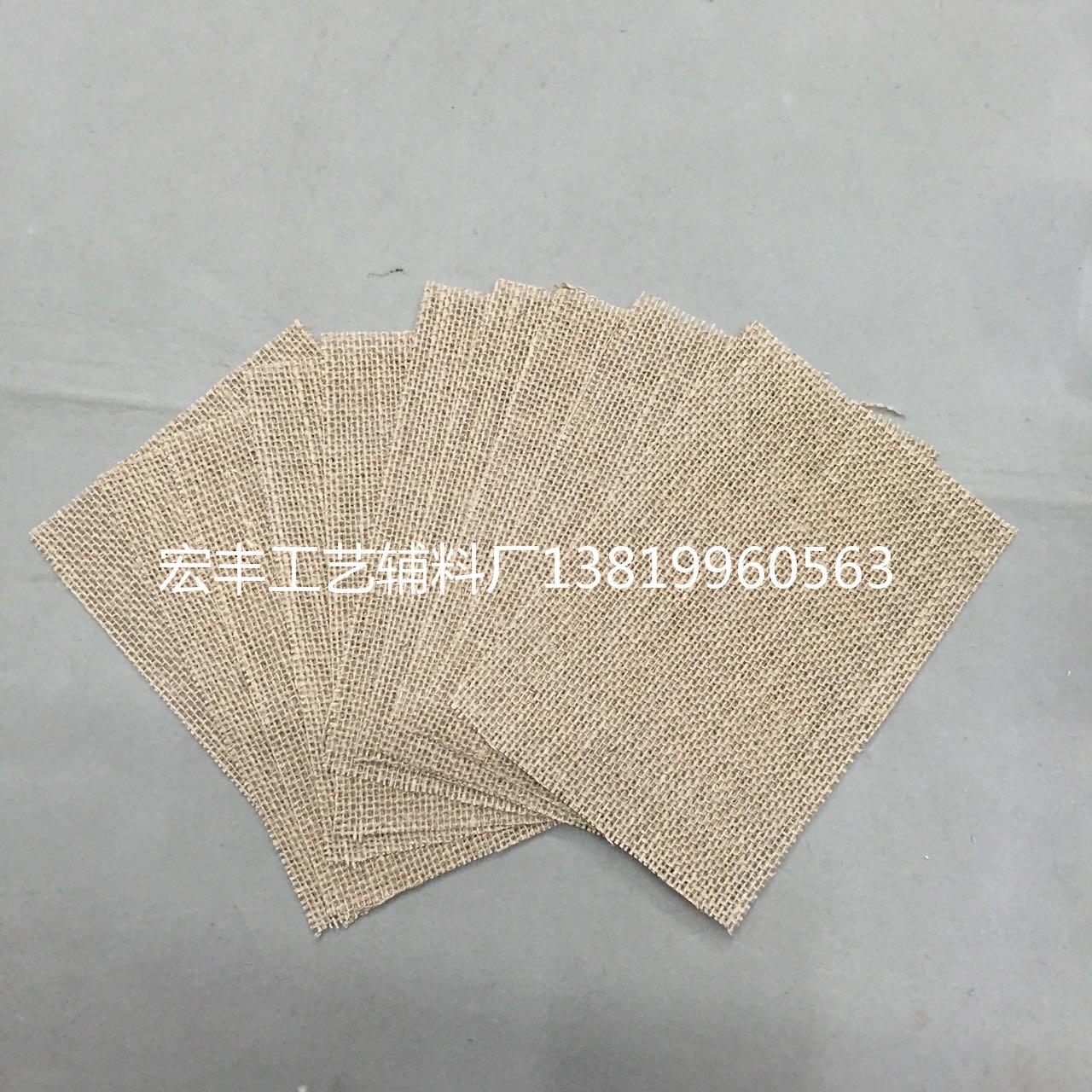 натуральная джутовая скатерть, простая однотонная теплоизоляция для чашек, размер 12*17