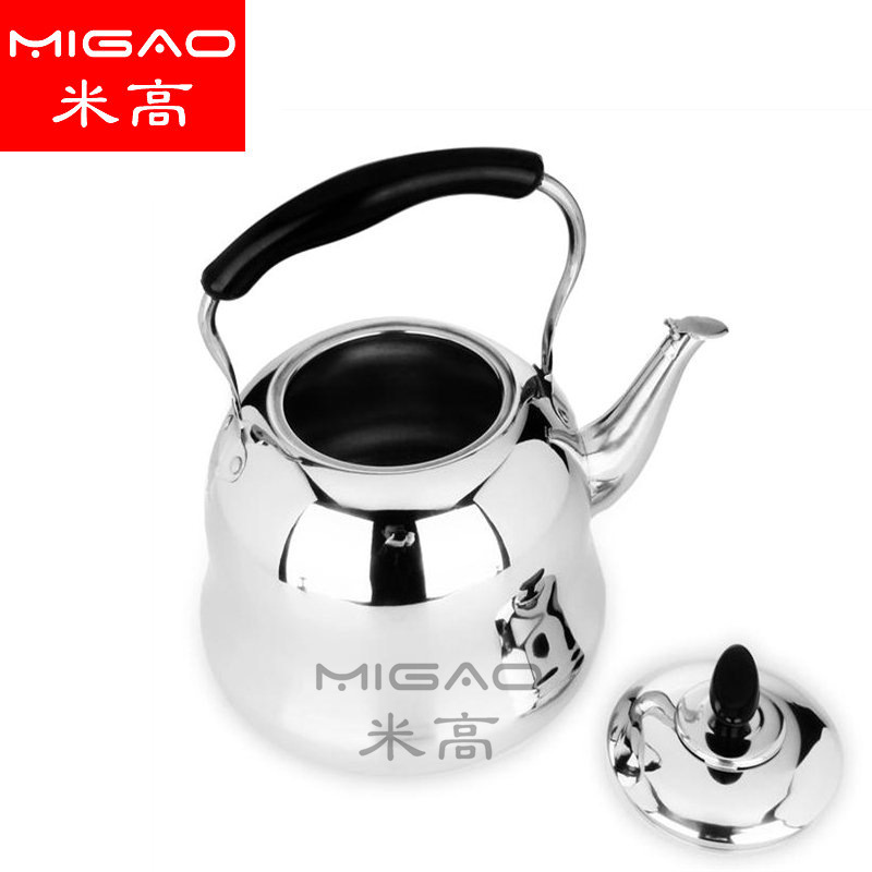 Non-magnetic Stainless Steel Classical Pot Thickened Sonka Tone Kettle Kettle Zhongbao Pot Ancient Clock Jinzun Pot Meigao