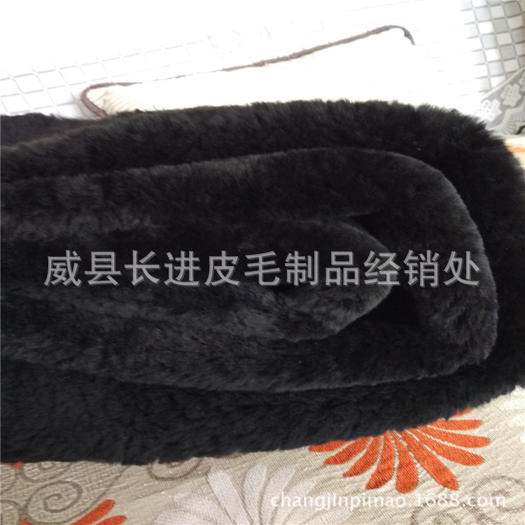 Manufacturer Wholesale Fine Wool Goatskin Sheep Sheared Wool Shoes Lining Fur Integrated Leather