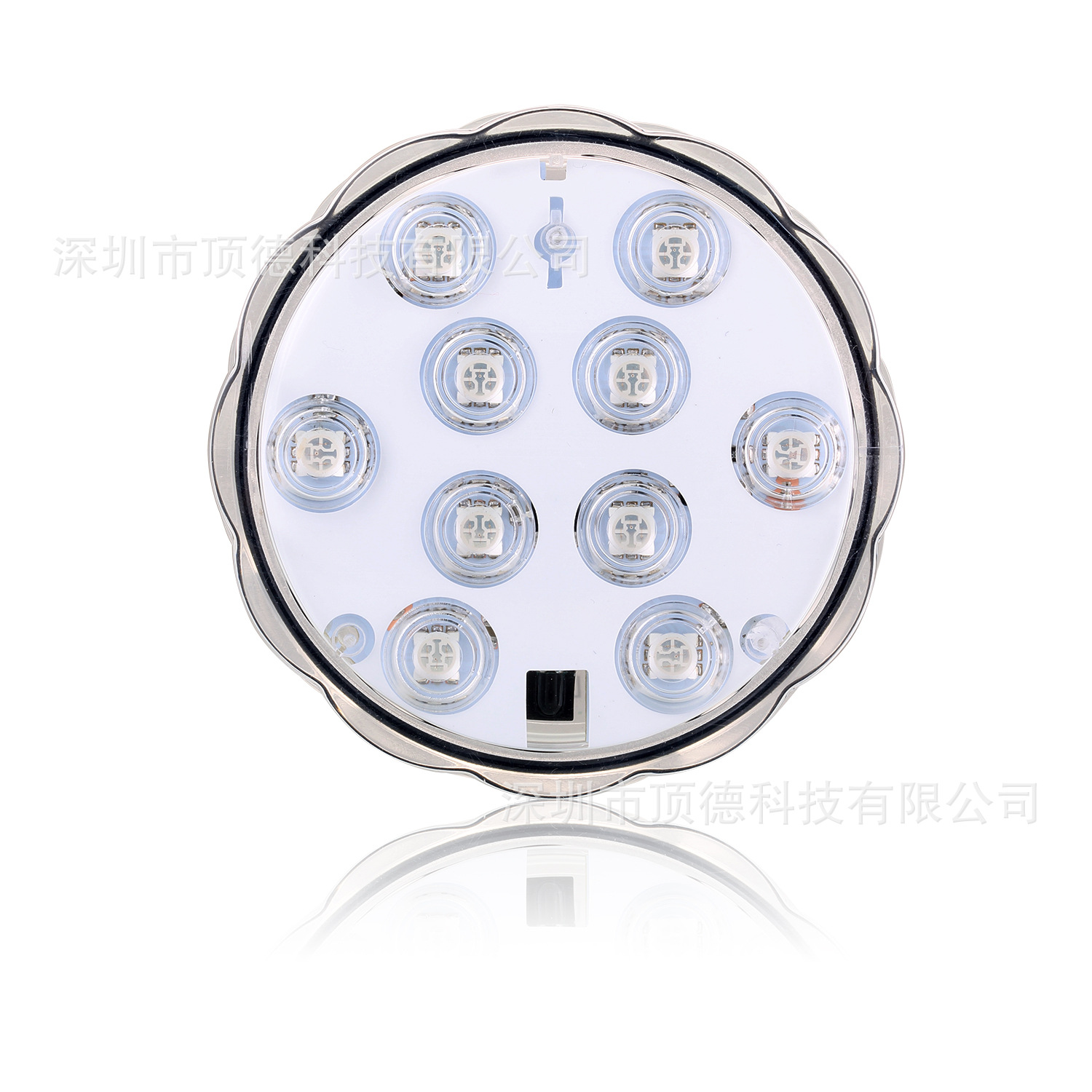 led Diving Remote Control Light Aquarium Waterproof led Colorful Underwater Light High Brightness Remote Control Creative led Diving Light