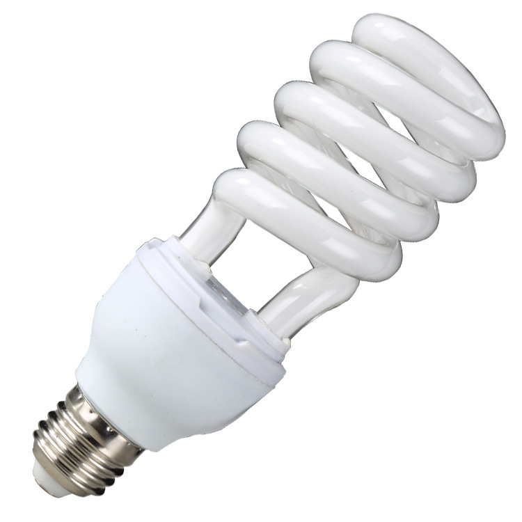 Factory wholesale spiral energy-saving bulbs tricolor energy-saving lamps yellow white 26W 36W 40W