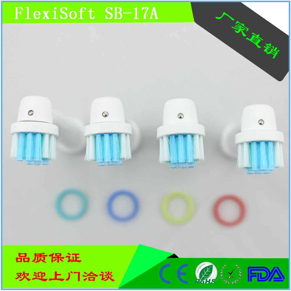 Factory Direct Supply Electric Toothbrush Head Adapts to Oralb Oral B Electric Toothbrush Head Sb-17A Electric Replacement Brush Head