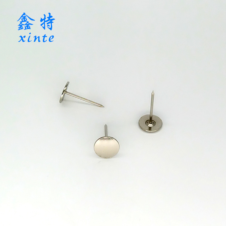 Flat Head Thumbtacks Can Be Made Upon Request, Eas Supermarket Mushroom-Shaped Large Cap Thumbtacks for Calligraphy and Painting Decoration Materials, Foam Thumbtacks for Clothing