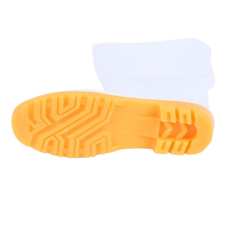 Tianjin Litai High Barrel White Food Boots Beef Slip-proof Wear-resistant Oil-resistant Acid and Alkali Resistant High Barrel Water Boots