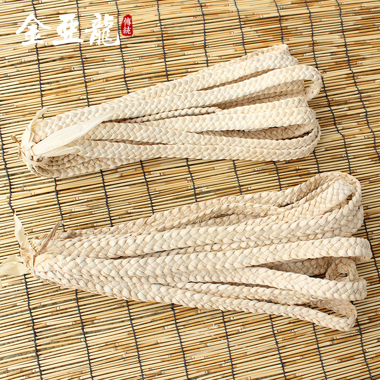 Ready Supply of Corn Husk Five-Strand Braided Raw Materials Hand-Woven Pet Braids Corn Leaf Braids Straw Braids Crafts