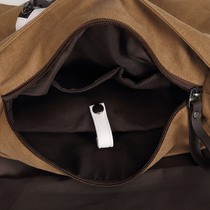 Factory wholesale men's shoulder bag slung bag canvas men's bag student bag outdoor travel bag a generation of hair