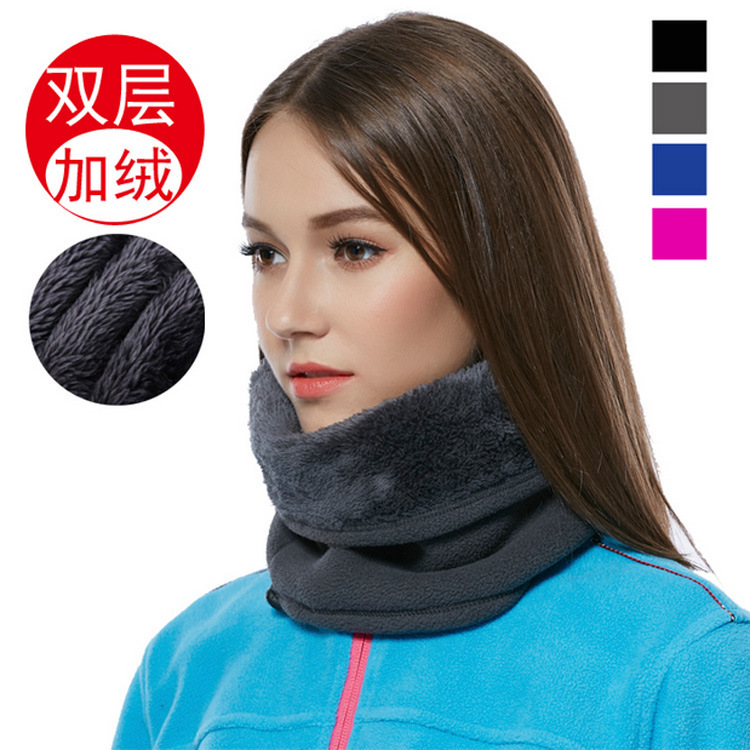 Fleece Neck Warmer for Men and Women, Winter Multifunctional Sports Cycling Hood, Warm Face Mask Hat, Neck Protector Against Cold