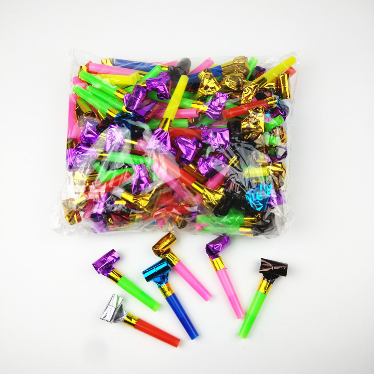 Small whistle wholesale small dragon whistle cheerleading party birthday party long nose whistle children cheer props