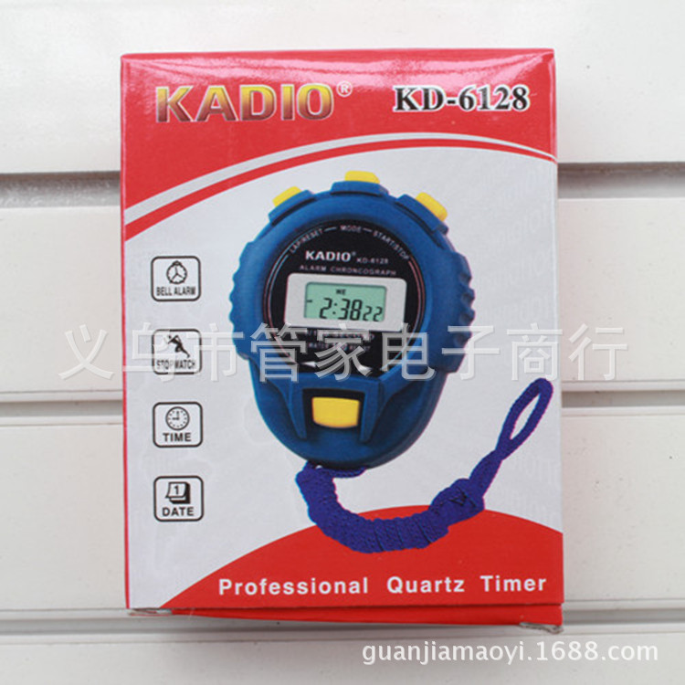Factory Direct sales KADIO-6128 stopwatch/timer/outdoor sports track and field competition electronic stopwatch running watch