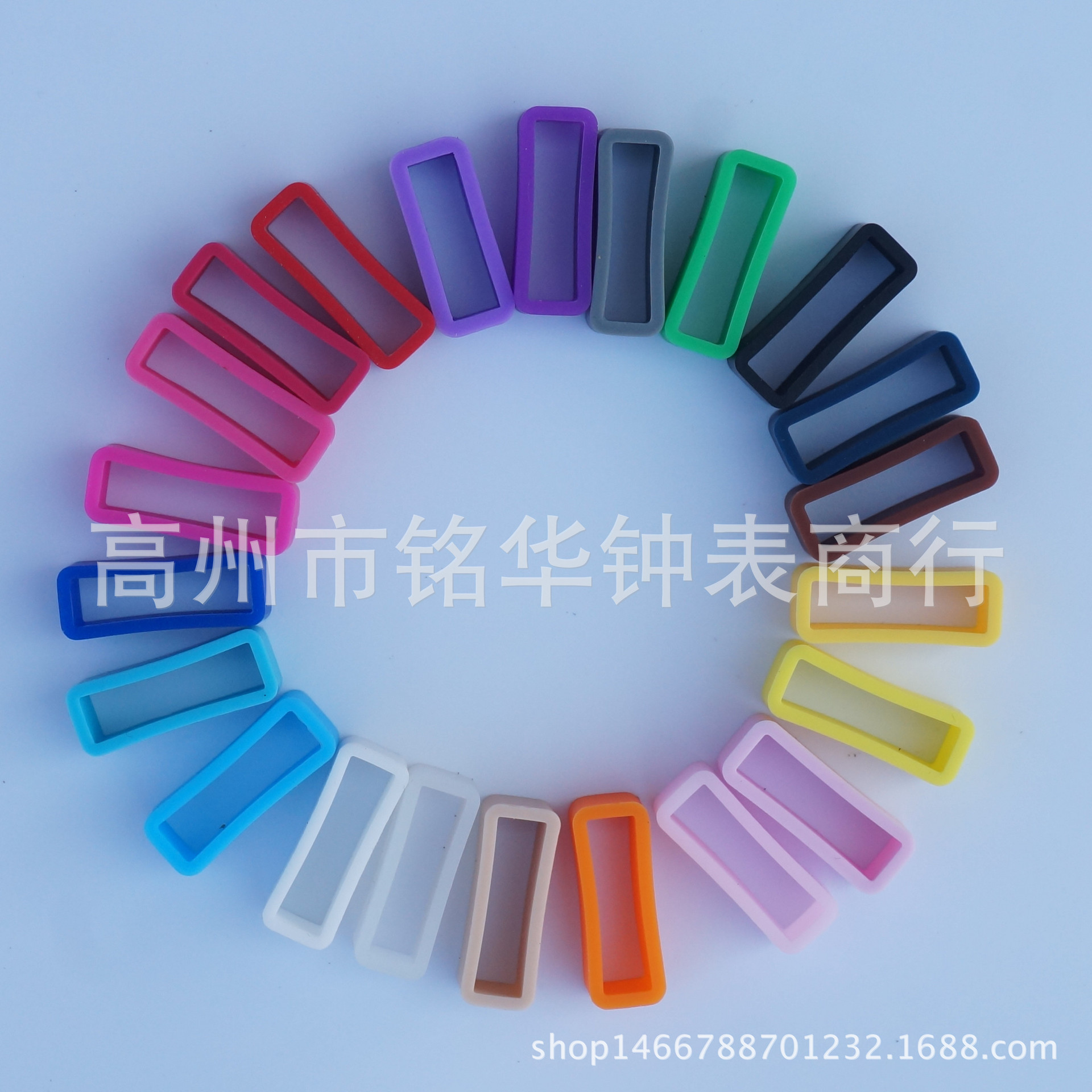 Watch Strap Ring Silicone Activity Strap Ring Suitable for swatch swatch Buckle Smart Watch Buckle