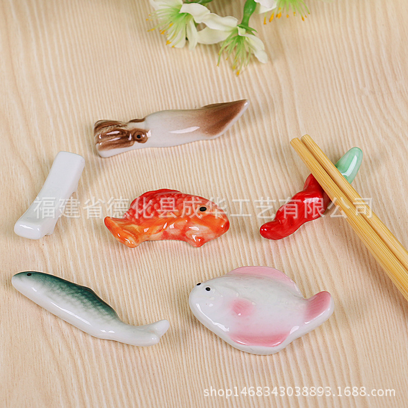 Оптовая продажа керамического держателя для палочек, экспорт в Японию, оригинальный одиночный держатель, серия Zakk Marine K-009