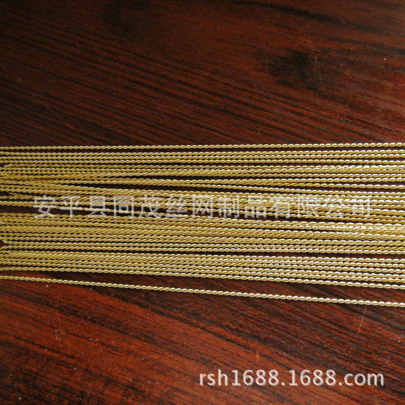 Straightening and Cutting Threaded Wire Combined Gold Copper Wire Twisted Wire 8-Shaped Wire Twisted Wire Combined Wire Ear Picking Parts