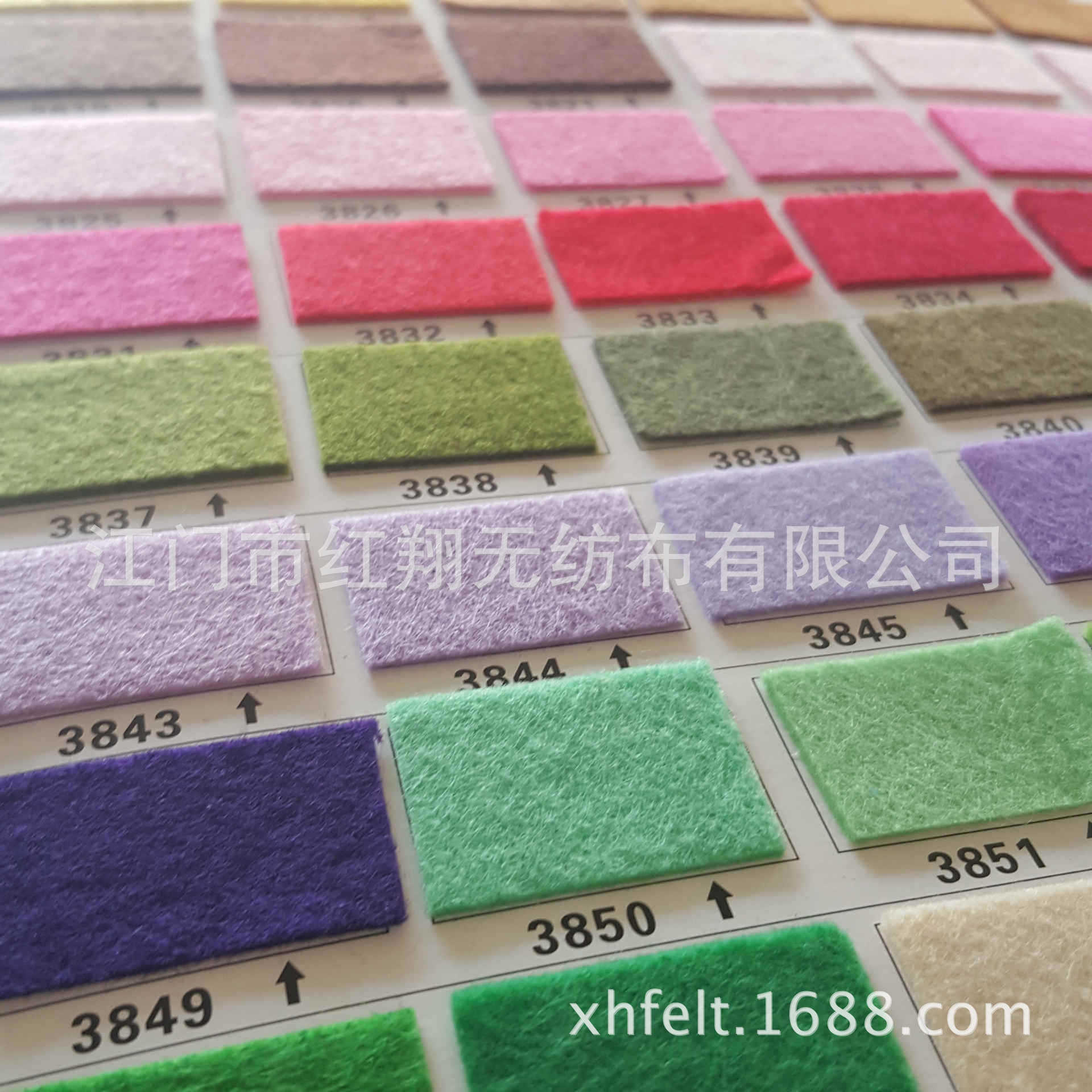 Factory Direct Sales 1. 5mm thick colored Morinda felt 3.8 yuan/size handmade DIY acupuncture non-woven non-woven fabric