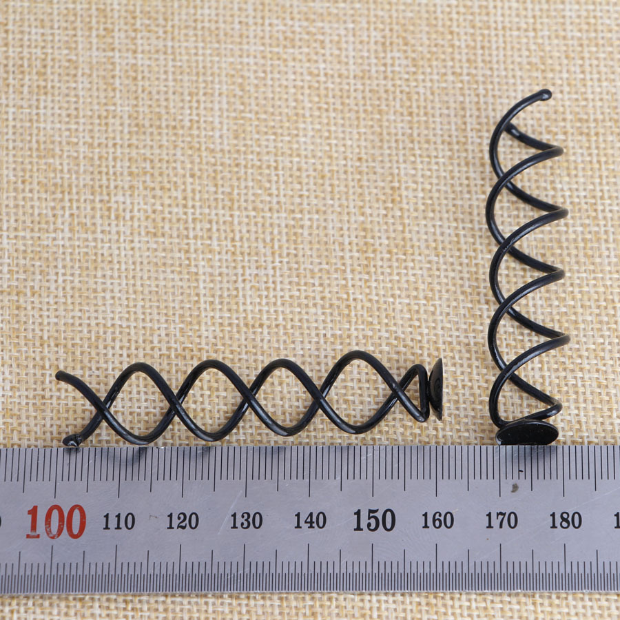 Factory direct Korean 6cm hair accessories hair clip spiral clip headdress simple hairpin