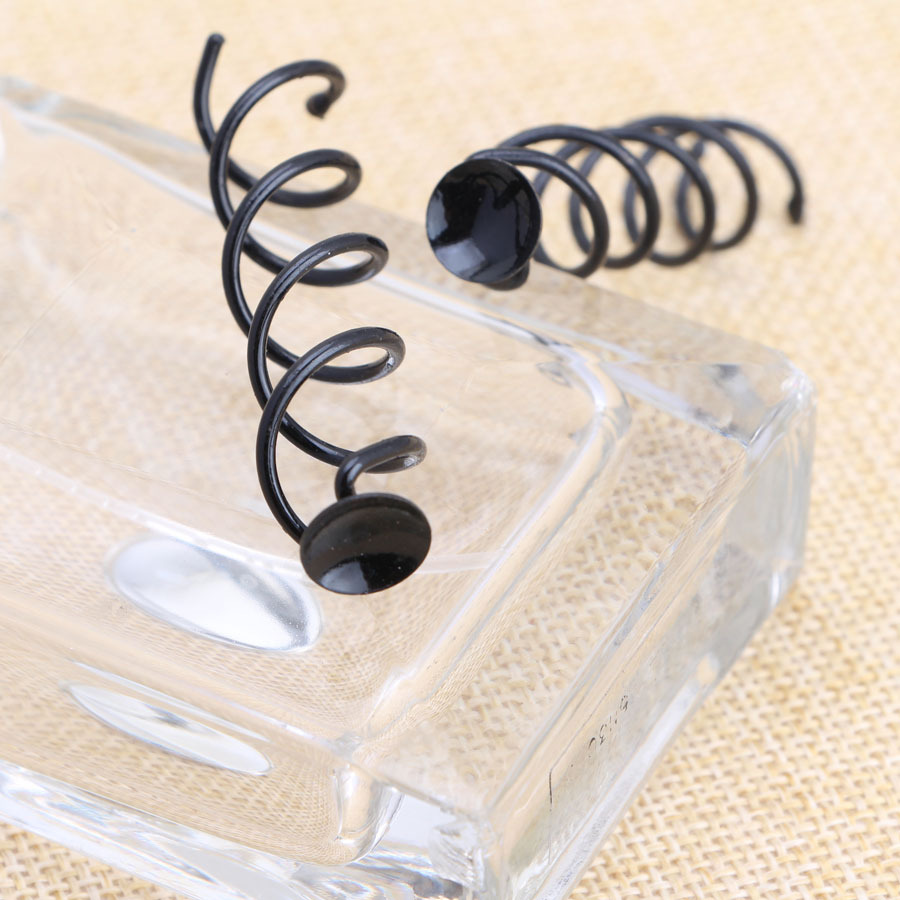 Factory direct Korean 6cm hair accessories hair clip spiral clip headdress simple hairpin