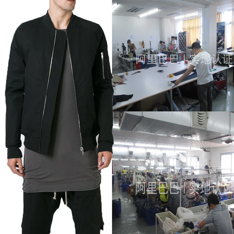 Обработка одежды на кросс-бодерной фабрике, OEM, европейские и американские эскизы, мужская тканевая куртка, оптовая индивидуализация