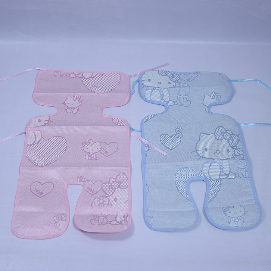 Мат для детской коляски, пятиточечный, ледяной шелк