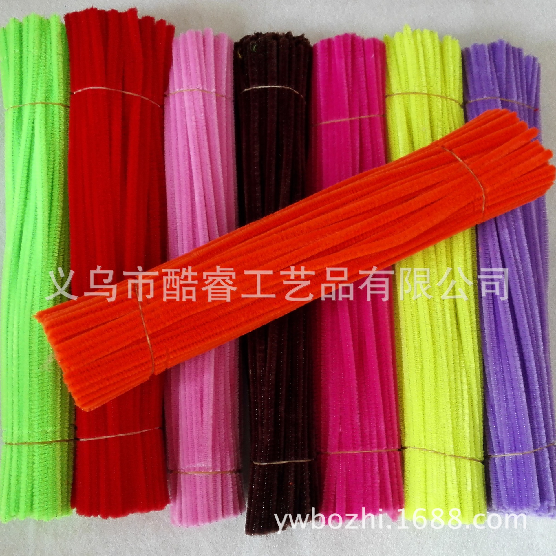 Factory direct core twist bar regular wool root wool strip handmade diy bouquet material children's handmade