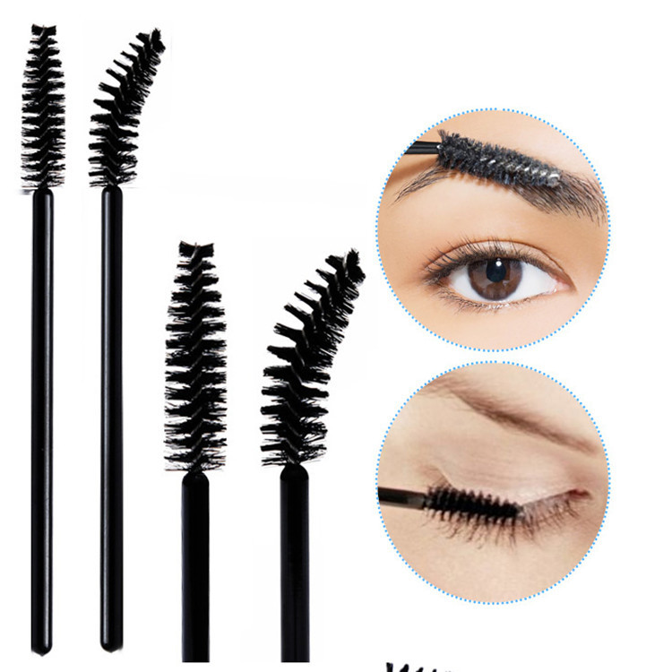 Disposable eyelash brush dual-purpose spiral eyebrow brush eyelash comb eyebrow repair artifact makeup brush eyelash brush 100