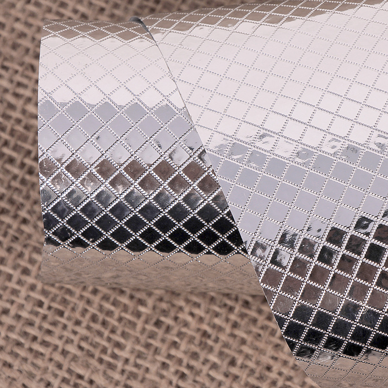 Jinggang door cabinet silver aluminum foil tin paper waterproof and oil-proof mildew-proof self-adhesive kitchen suitcase stove drawer sticker