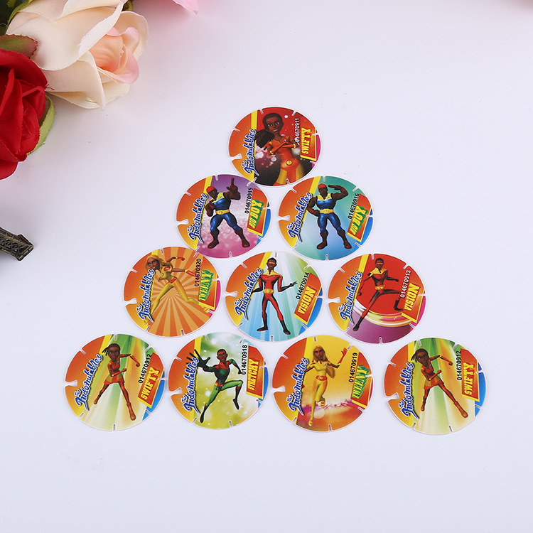 Wholesale and Wholesale Hot Selling Cartoon Characters Top 3D Swivel Card Swivel Children's Educational Toys