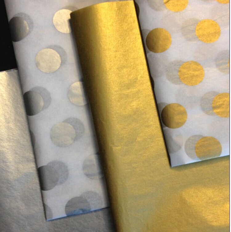 Manufacturer of 17G-30G Gold Copy Paper, Silver Copy Paper, Pearlescent Gold Eco-Friendly Quality Wrapping Paper