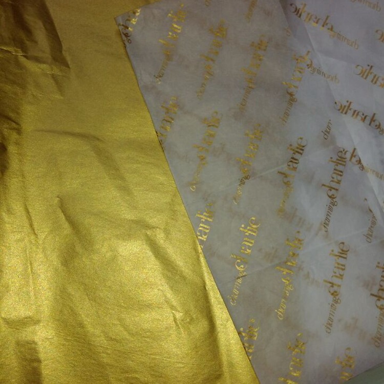 Manufacturer of 17G-30G Gold Copy Paper, Silver Copy Paper, Pearlescent Gold Eco-Friendly Quality Wrapping Paper