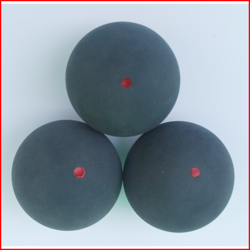 Factory Direct Sales Su Sheng Competition British Squash Single Yellow Dots Single Red Dots Good Elasticity Durable 35mm