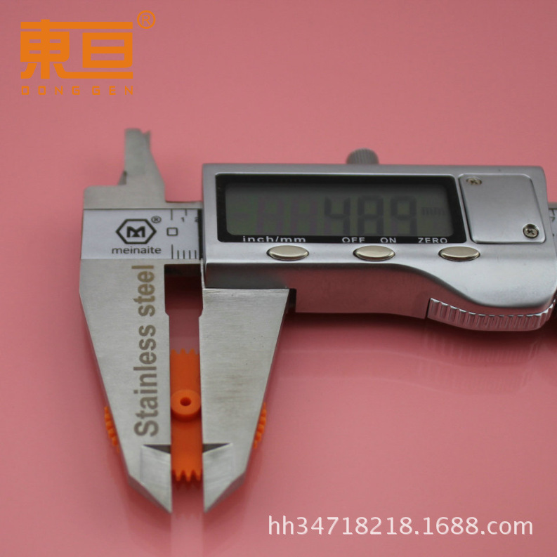 502A soft orange red soft glue single-layer gear tooth plate easy-to-install toy accessories tight with 2mm shaft