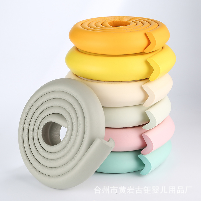 Widened and thickened L-shaped 2 M table and chair safety baby anti-collision strip children's multifunctional anti-pinch hand door crack protection strip