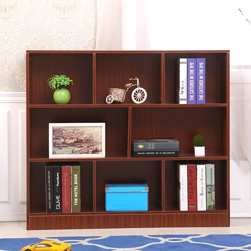 New Modern Chinese Low Bookcase Creative Free Combination Bookshelf Simple Storage Children's Locker Factory Direct Sales