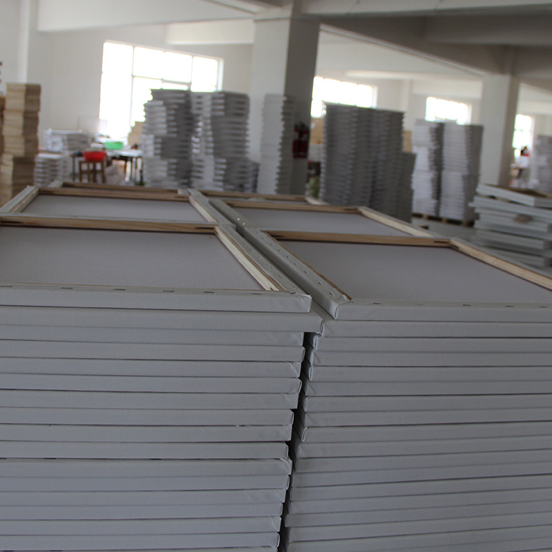 Oil Painting Frame Canvas Frame Pure Cotton Oil Painting Frame Canvas Frame Acrylic Cotton Linen Oil Painting Board Wholesale Hand-Painted DIY