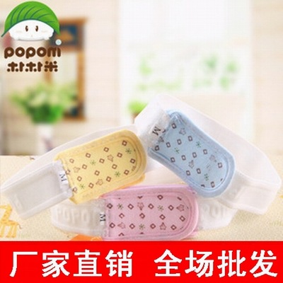 Newborn Infants and Toddlers Cartoon Cotton Diaper with Diaper Buckle Adjustable Diaper Diaper Fixed Belt Elastic Band