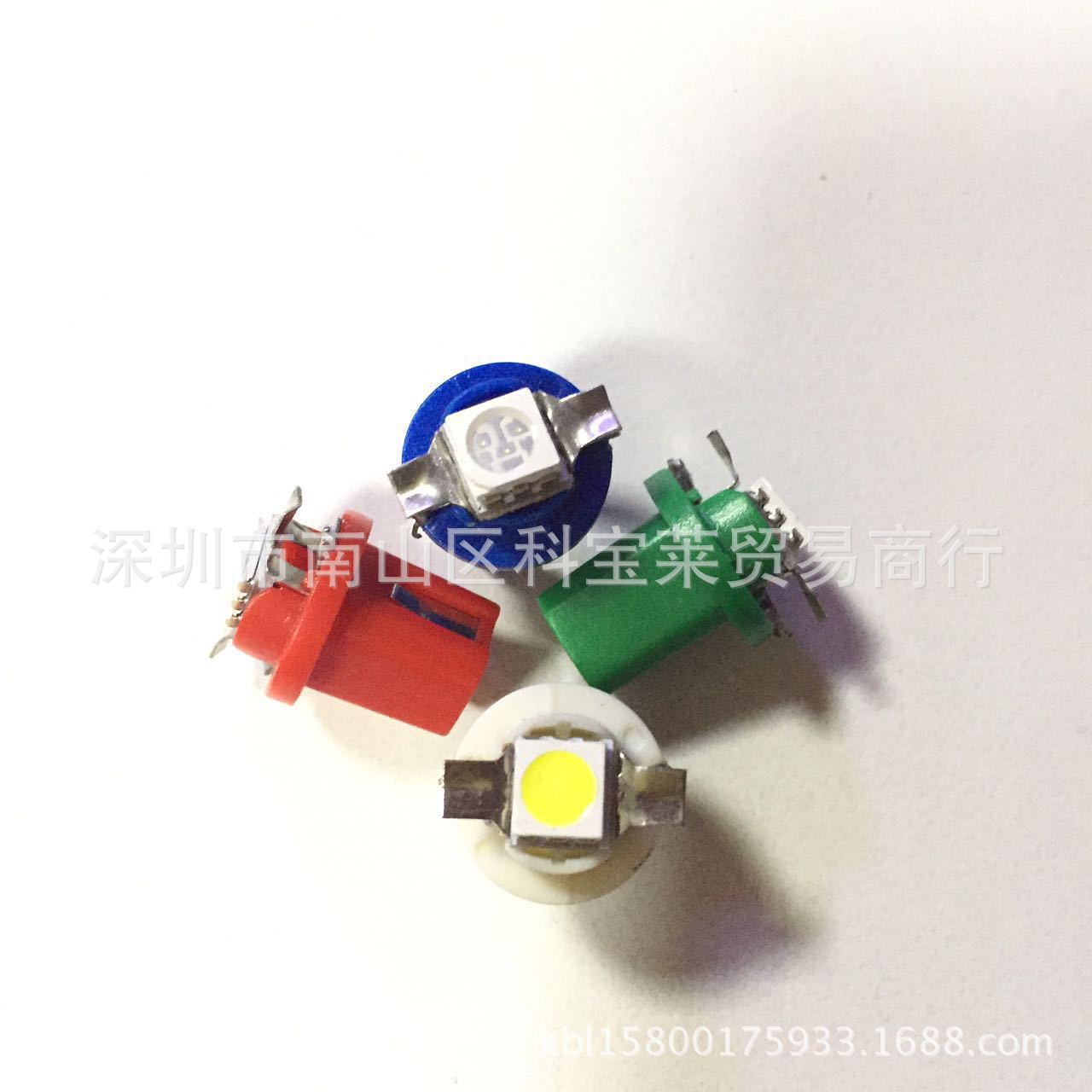 t5 b8 5 1smd LED car light width indicator light center console 5050 t5 b8 5d instrument light