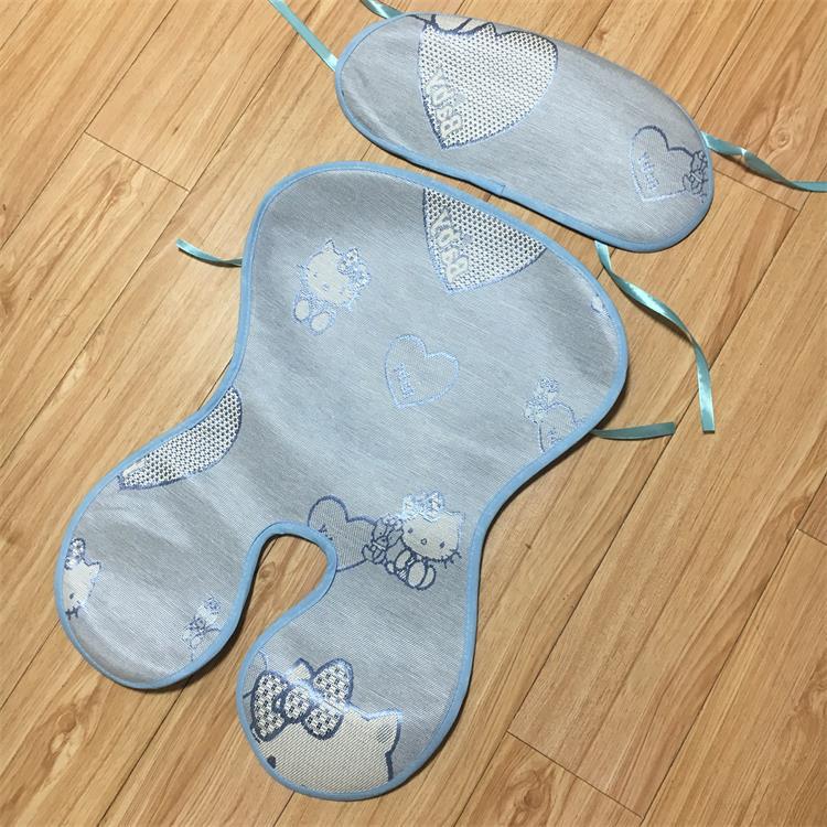 Linen Bamboo Charcoal Stroller Mat Child Safety Seat Mat Stroller Stroller Stroller Seat Wholesale