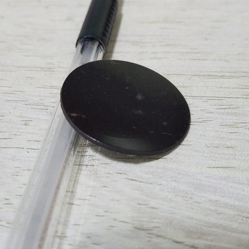 Refrigerator magnet soft magnetic bulk supply round with adhesive soft magnetic sheet stationery