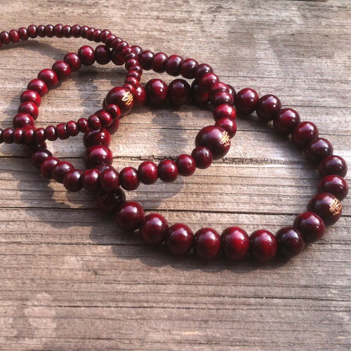 Bead bracelet wholesale 6mm sandalwood beads rosary beads 2 yuan store gift sandalwood bracelet beaded bracelet