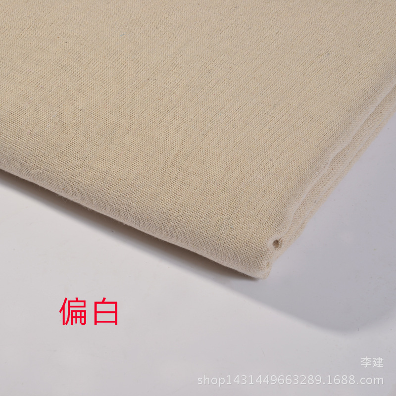 Factory supply polyester cotton linen fabric linen printing linen gray cloth background cloth crafts cloth printing and dyeing